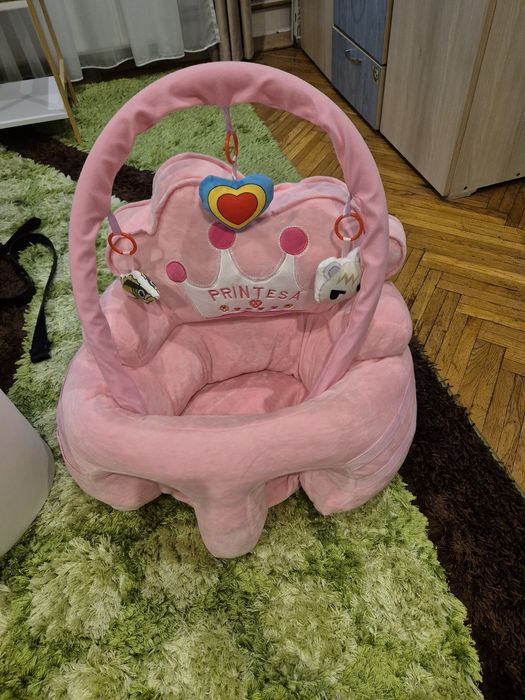 Fotoliu fetite, culoare roz