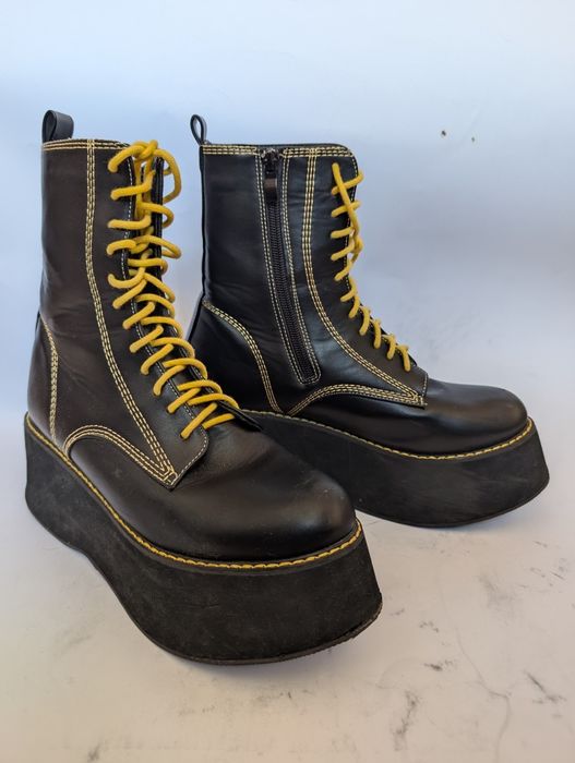 Боти платформа тип кубинки