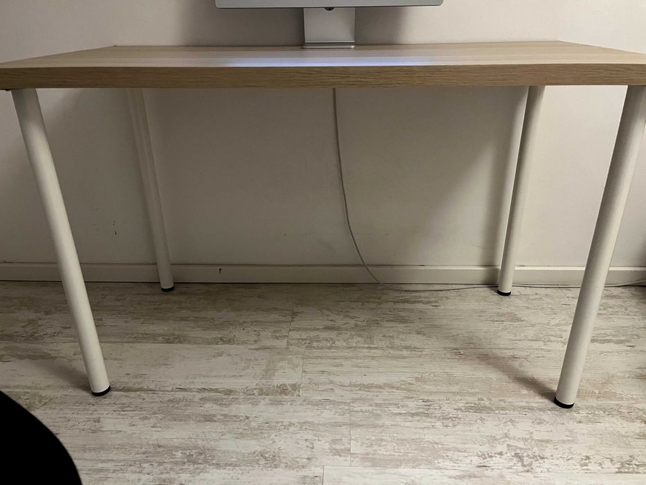 masa birou LAGKAPTEN Birou, aspect stejar antichizat/alb, 120x60 cm