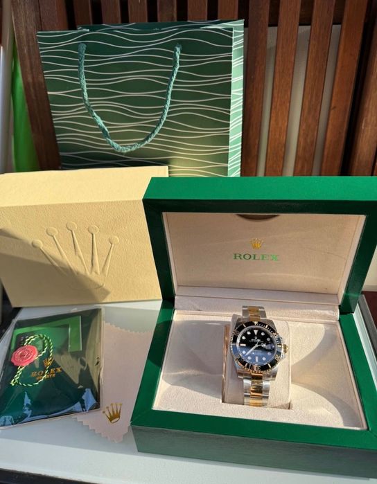 Ceas Rolex Automatic Submariner Date 41MM Oystersteel Silver-Gold