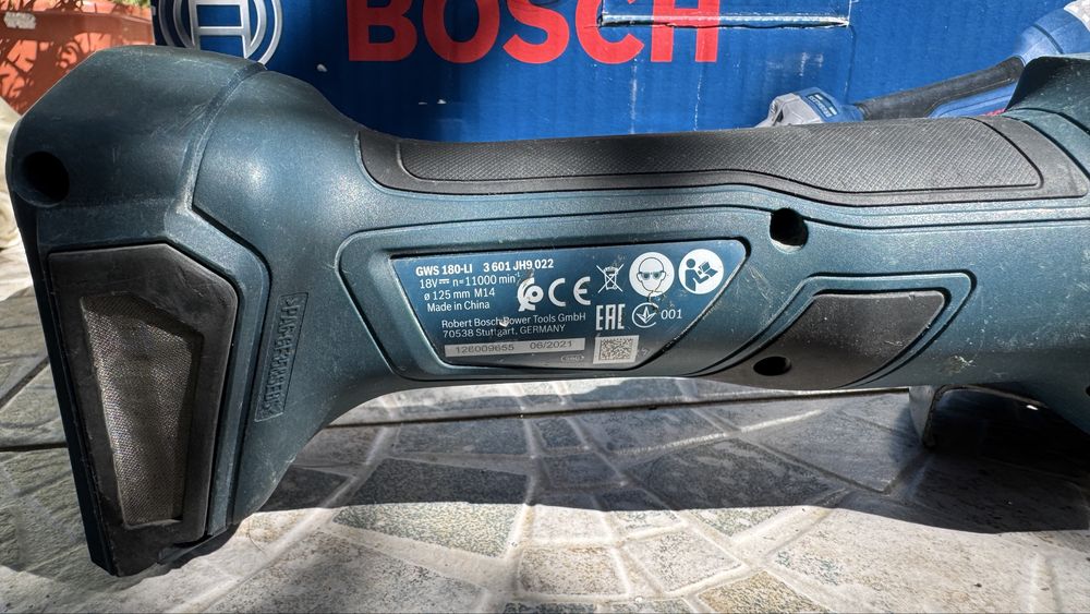 Ъглошлайф BOSCH  GWS 180-Li