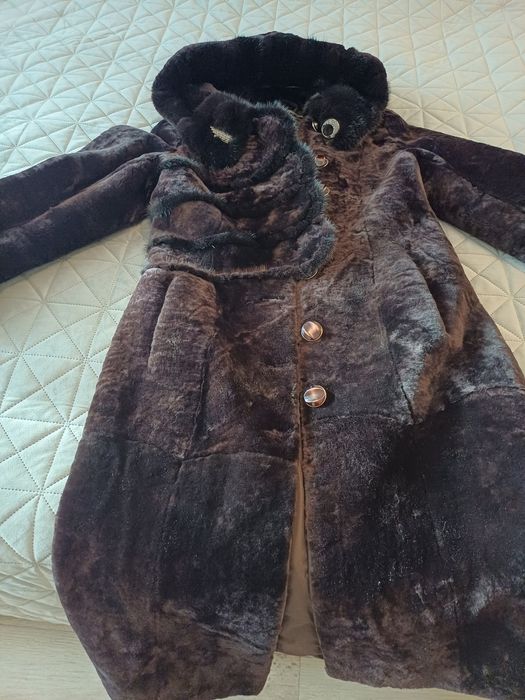 Шуба цигейка новая