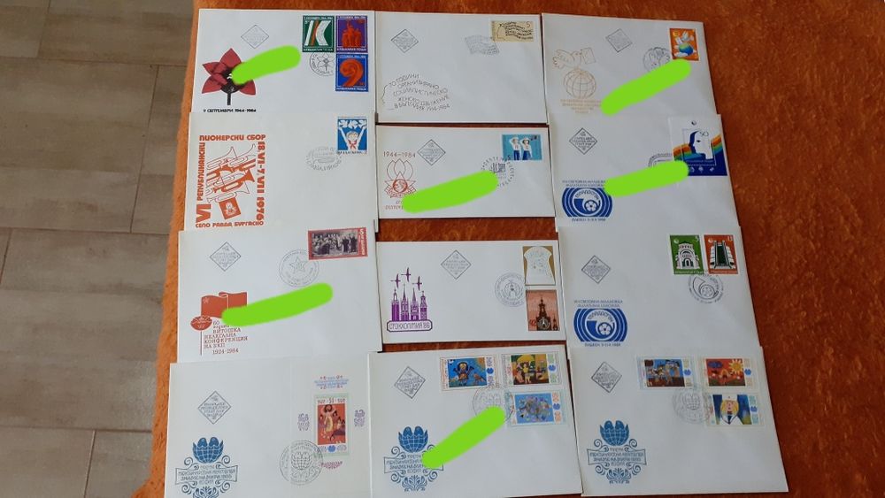 Първодневни пликове , картички ,плакати