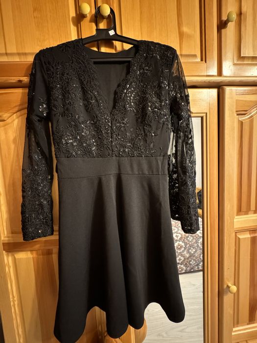 Черна рокля S размер