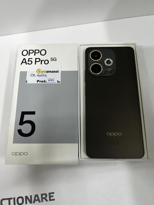 Telefon mobil OPPO A5 Pro, Dual SIM, 8GB RAM, 256GB -I-