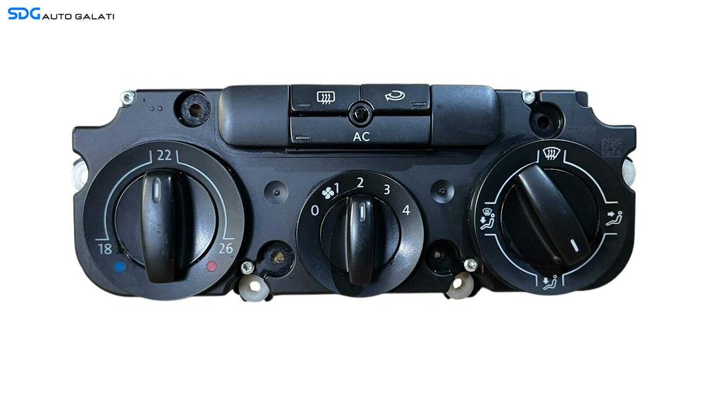 Panou Modul Unitate Comanda AC Aer Conditionat Clima Climatic Volkswagen Golf 5 Plus 2004 - 2008 Cod 1K0820047HM 5HB009352 [LC0580]