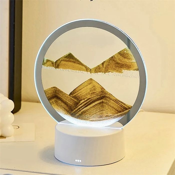 Пясъчна лампа, led sand lamp