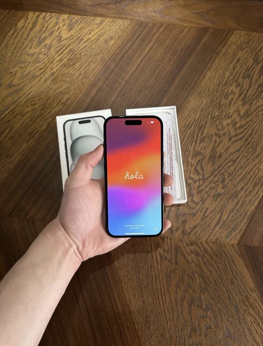 Iphone 15 black 17 ios идеал