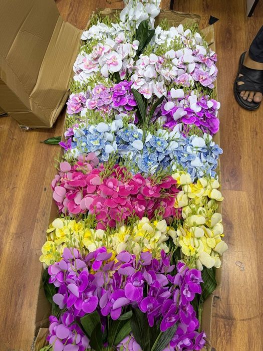 Мир искусственных цветов суний гуллар ва дарахтлар олами