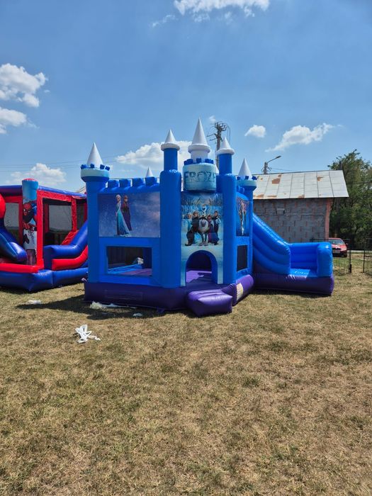 DE VÂNZARE – Tobogane Gonflabile Profesionale SPIDERMAN & FROZEN