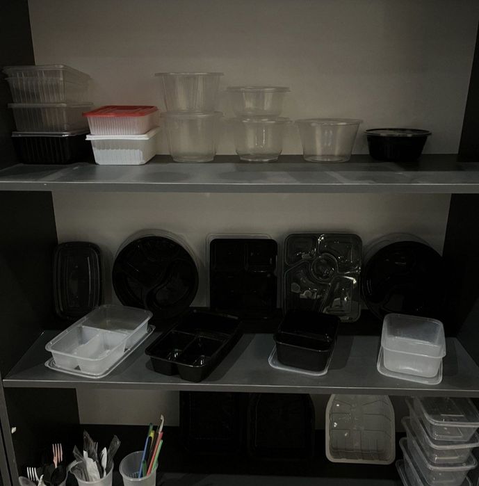 Odnorazovaya posuda bir martalik idishlar