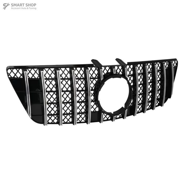 Grila centrala Mercedes ML W164 Facelift (07.2008-2011) Negru Crom GTR