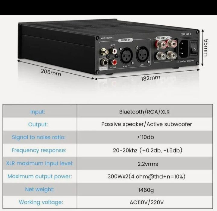 Aiyima a300 услителы 300 вт 2х оргинал