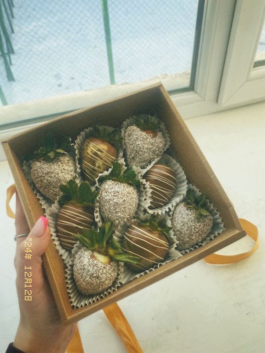 Клубника в шоколаде