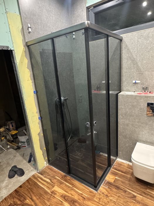 Стеклянные,  душ кабина, перегородка из стекла