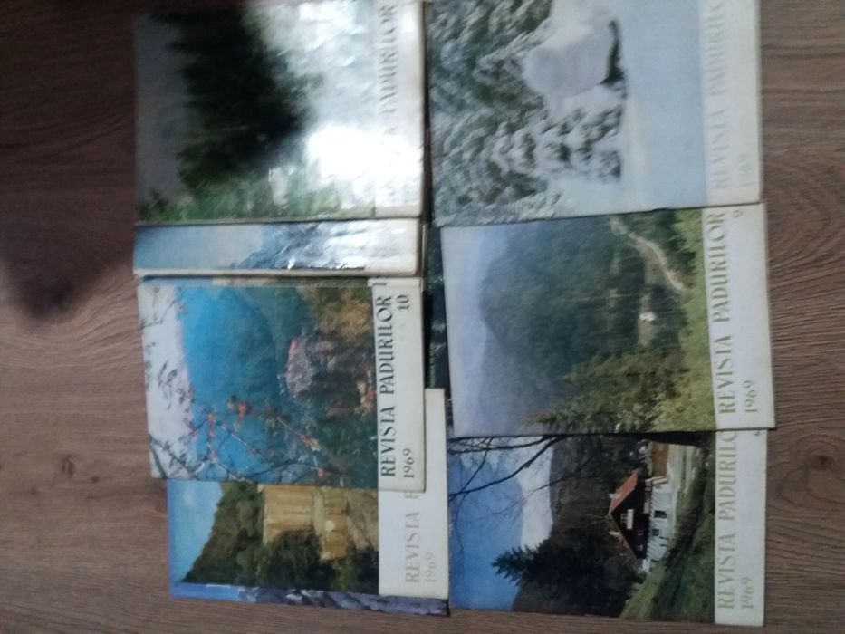 revista Padurilor ani 60-70-80 colectie.