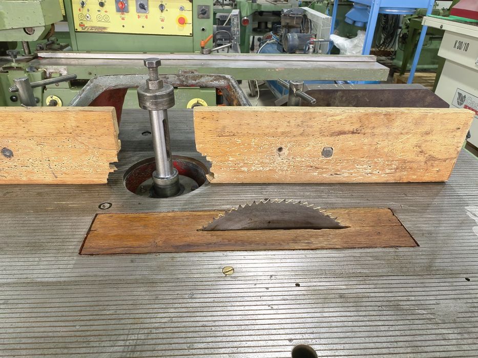 Циркуляр с карета + фреза. Трифазна.