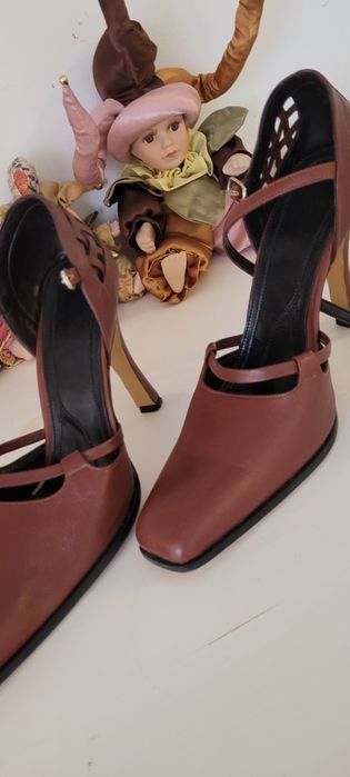 Sandale dama elegante piele