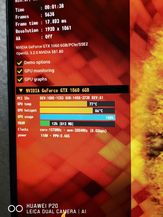 Продажа Gtx 1060 6 gb