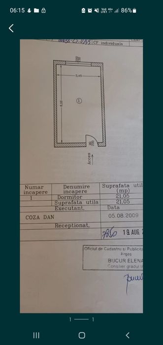 Camera cămin Campulung Muscel