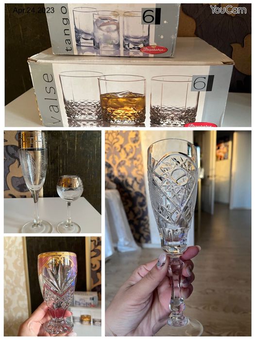 Бокалы Фужеры