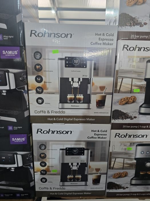 Нова еспресо кафемашина Rohnson 20 bar