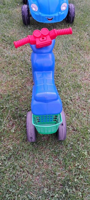 Детска количка с педали и моторче