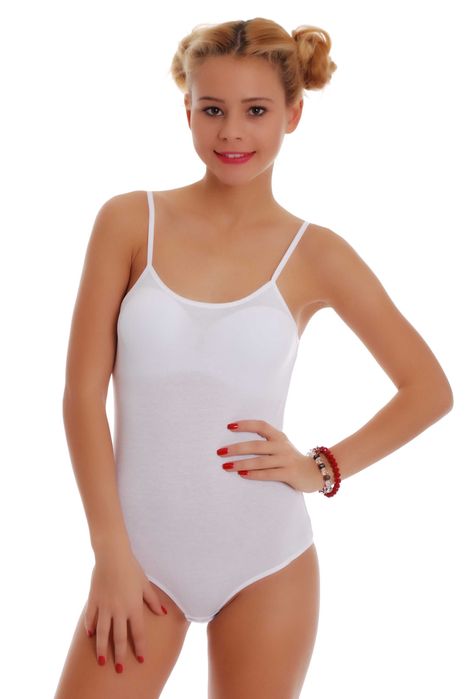 Памучно Дамско Боди Бикина Тънка Презрамка 1360 TIARA GALIANO