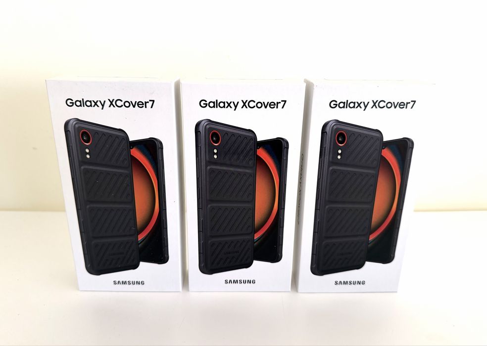 НОВ! Samsung Galaxy XCover 7 128GB 6GB Ram Black  2г.Гаранция!