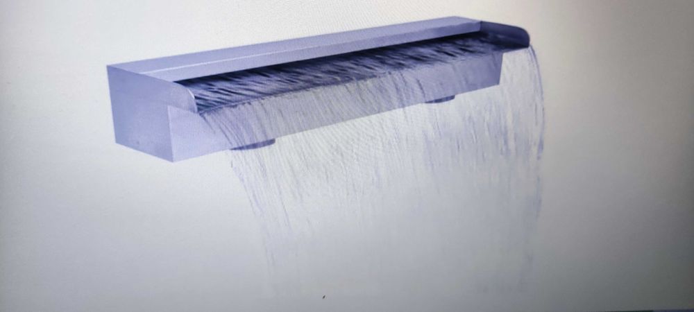 Професионален фонтан за басейн, неръждаема стомана +стойка