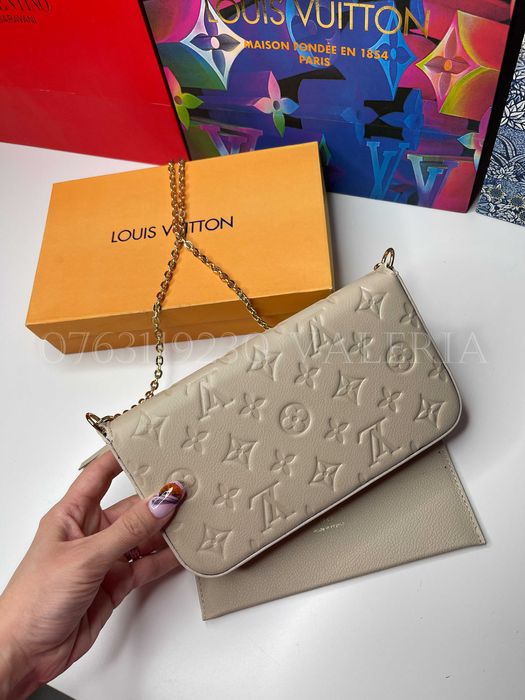 Geanta Louis Vuitton - Felice Ivoire +2 accesorii