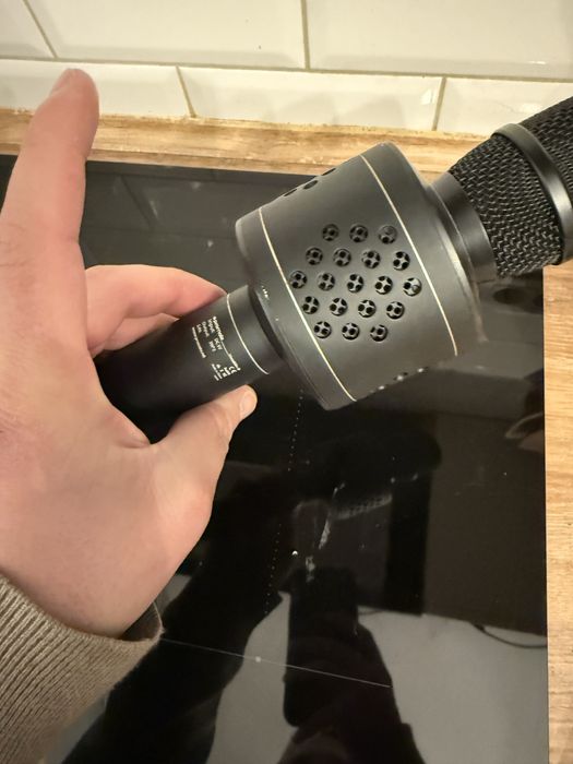 Microfon cu difuzor si mp3