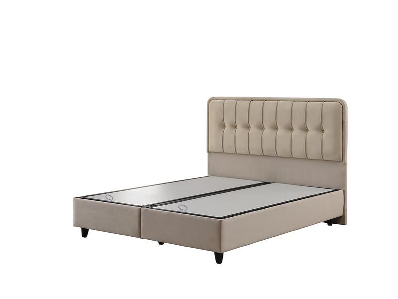 Тапицирано легло Ortaca Крем