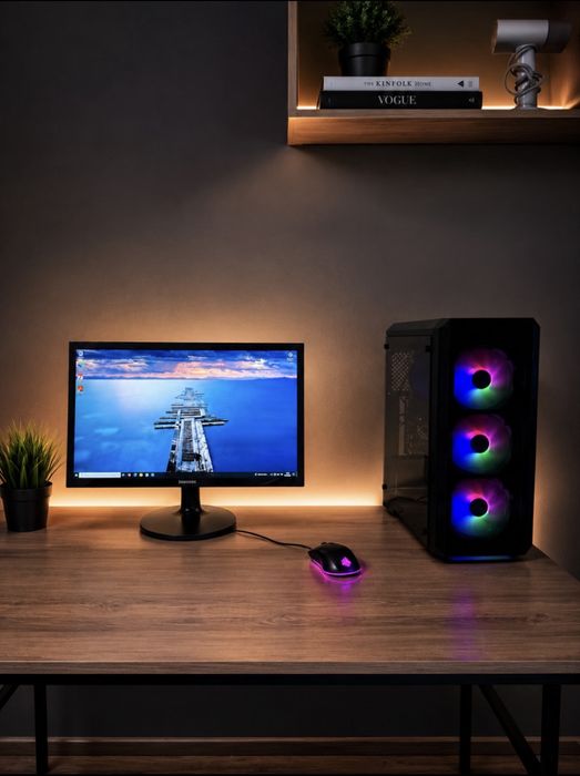 Игровой Компьютер Core i7 3770s Rx 580 8gb