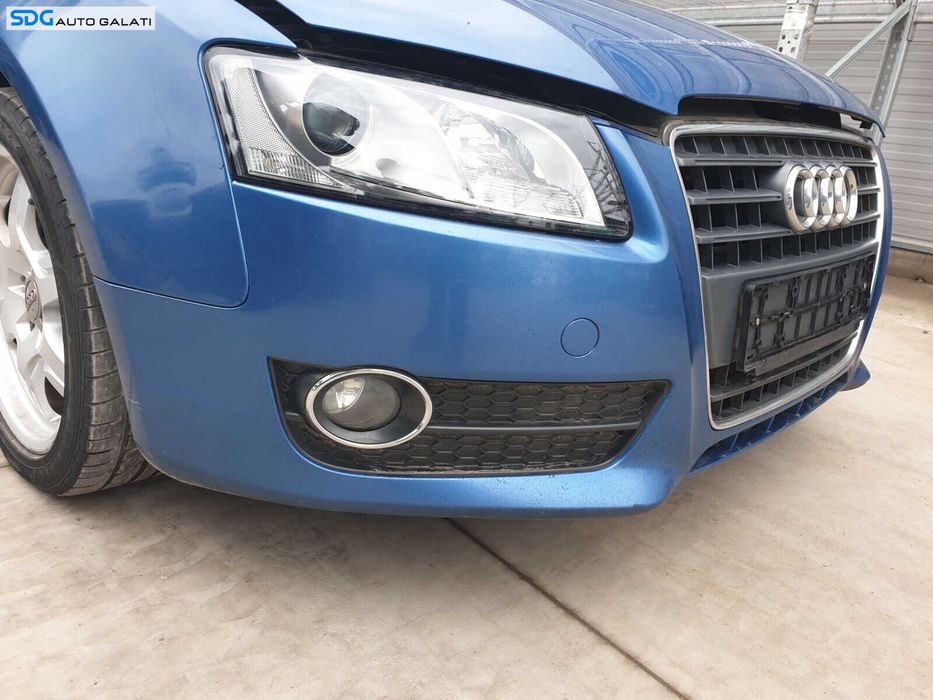 Bara Spoiler Fata Completa FARA Grila si Emblema si Grile cu Proiectoare cu Imperfectiuni Audi A5 8T 2008 - 2011 Culoare LX5V [C3038]