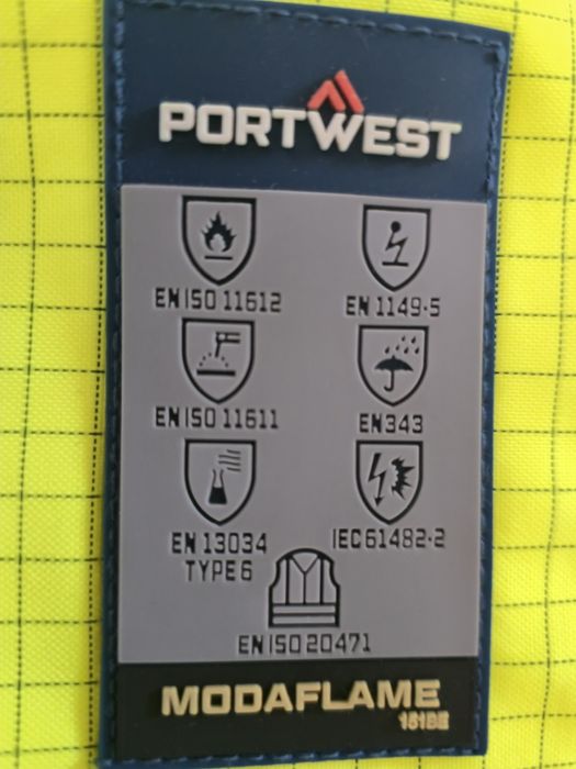 Jacheta Modaflame Rain Multi Norm Arc Portwest MV70 marime L noua