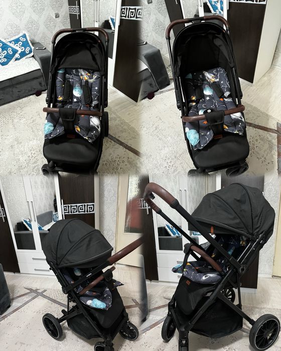 Коляска прогулочная с перекидной ручкой