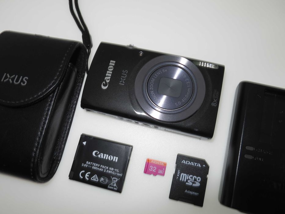 Canon IXUS 162 - Компактен стилен фотоапарат цифрова камера като НОВ