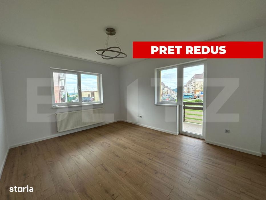 Apartament  de vanzare, 2 camere renovat - Sanpetru