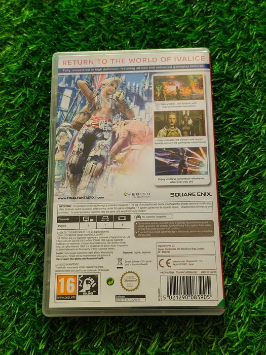 Final Fantasy XII The Zodiac Age Nintendo Switch