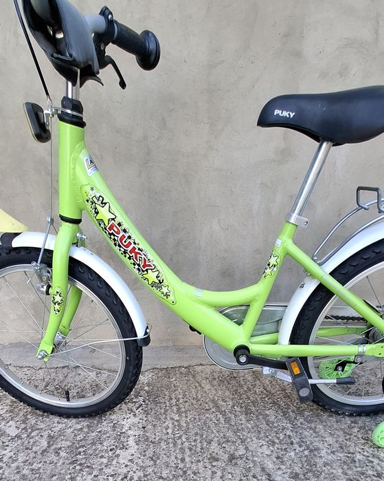 Bicicletă de copii PUKY cadru din aluminiu pe 18 inchi cu vârsta de la 5 la 7 an