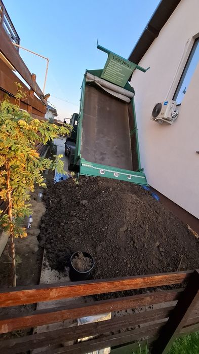 Pământ vegetal negru de calitate ,pământ gradina, solare, gazon chisai