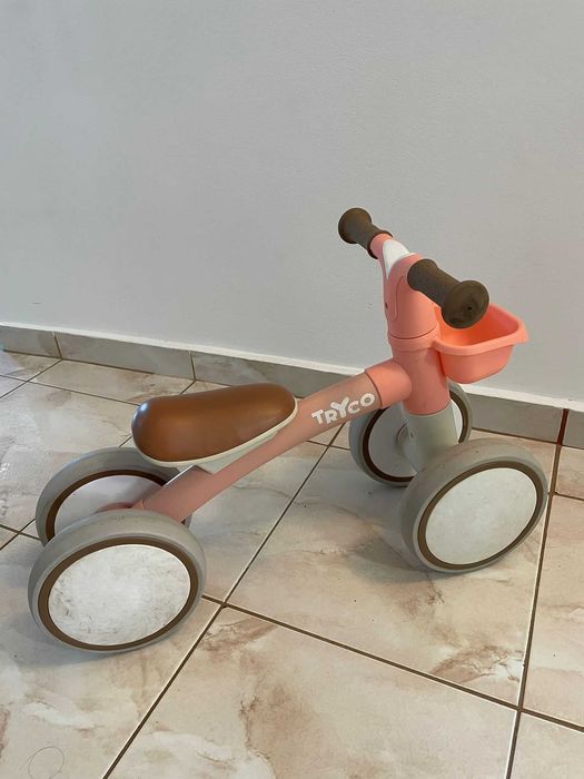 Vand Prima bicicletă de echilibru, Tryco Luna, Roz, stare foarte buna