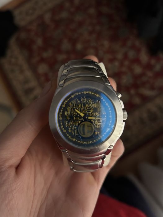 Ceas Fossil Big Tic BG-2041 - original, stare foarte bună, 5 ATM