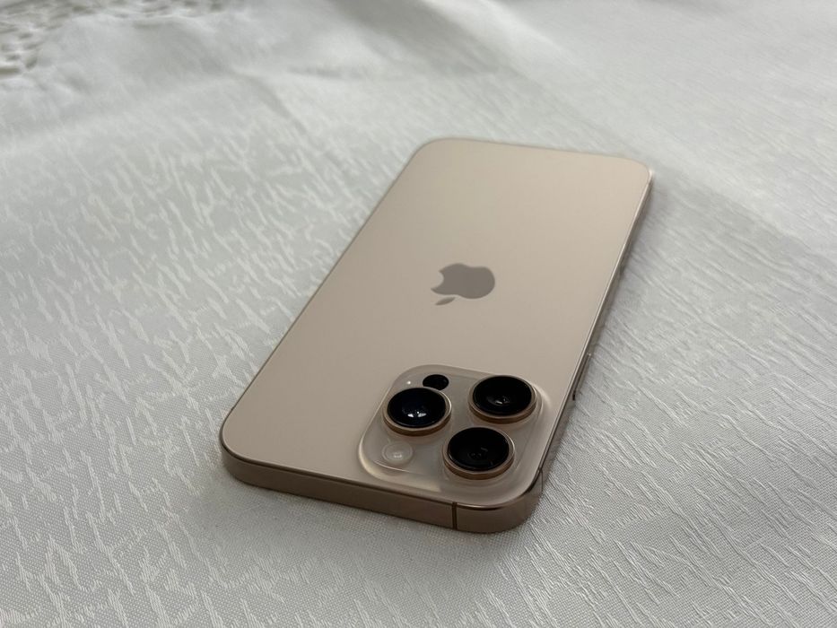 Iphone 16 Pro MAX 256GB Desert Titanium 10/10 Garantie Neverlocked