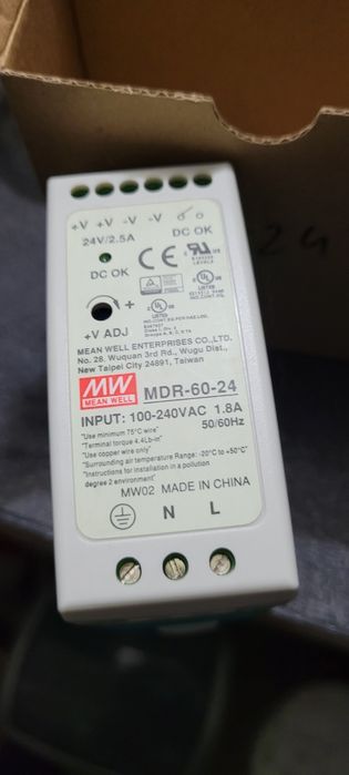 Sursa 24 Vcc Mean Well