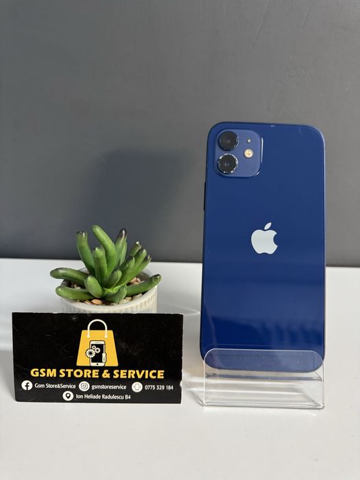 Iphone 12 64Gb Blue 2 Ani Garantie Gsm Store&Service