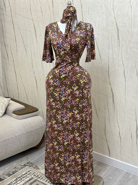 Платье бамбук размеры уточняйте