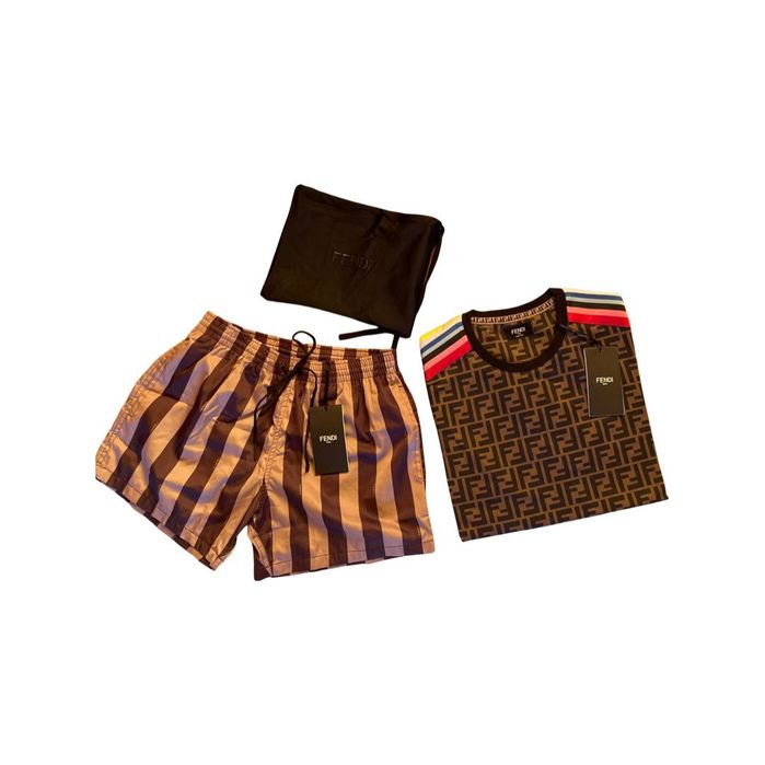 Șort de baie Dsquared2/Fendi