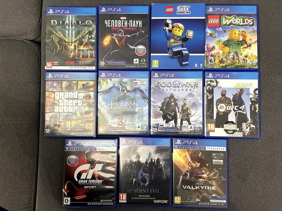 Игры на Плейстейшн (Playstation 4, 5, PS4, PS5)